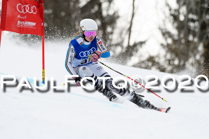 Bayerische Schülermeisterschaft Alpin Riesenslalom 25.01.2020