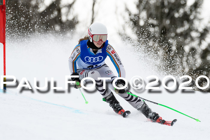 Bayerische Schülermeisterschaft Alpin Riesenslalom 25.01.2020