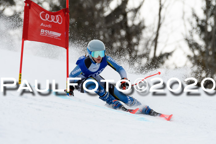 Bayerische Schülermeisterschaft Alpin Riesenslalom 25.01.2020