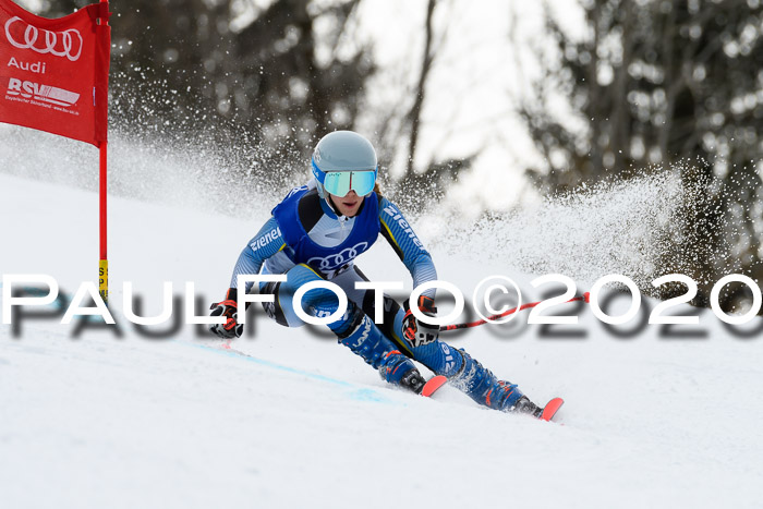 Bayerische Schülermeisterschaft Alpin Riesenslalom 25.01.2020