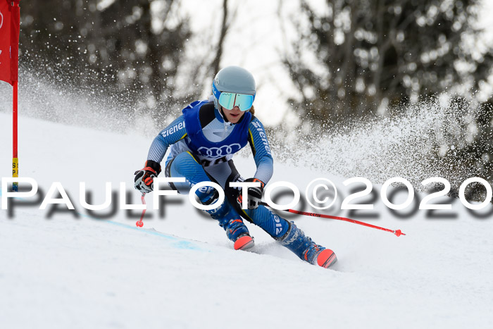 Bayerische Schülermeisterschaft Alpin Riesenslalom 25.01.2020