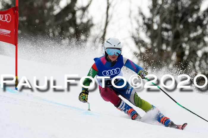 Bayerische Schülermeisterschaft Alpin Riesenslalom 25.01.2020