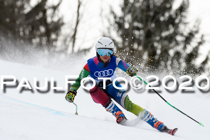 Bayerische Schülermeisterschaft Alpin Riesenslalom 25.01.2020