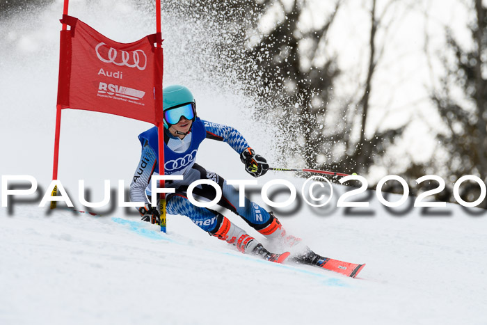 Bayerische Schülermeisterschaft Alpin Riesenslalom 25.01.2020