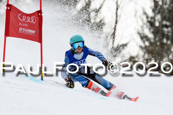 Bayerische Schülermeisterschaft Alpin Riesenslalom 25.01.2020