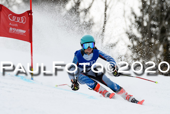 Bayerische Schülermeisterschaft Alpin Riesenslalom 25.01.2020