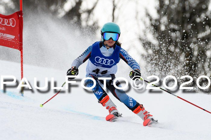 Bayerische Schülermeisterschaft Alpin Riesenslalom 25.01.2020