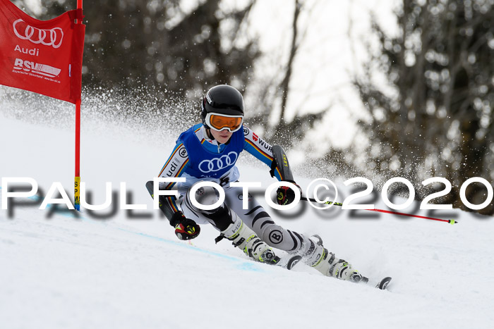 Bayerische Schülermeisterschaft Alpin Riesenslalom 25.01.2020