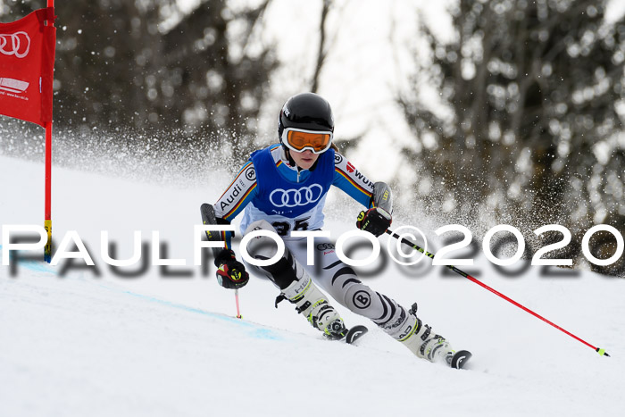 Bayerische Schülermeisterschaft Alpin Riesenslalom 25.01.2020