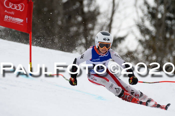 Bayerische Schülermeisterschaft Alpin Riesenslalom 25.01.2020