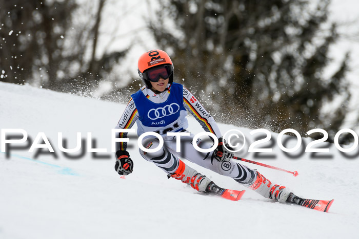 Bayerische Schülermeisterschaft Alpin Riesenslalom 25.01.2020