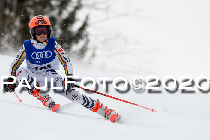 Bayerische Schülermeisterschaft Alpin Riesenslalom 25.01.2020