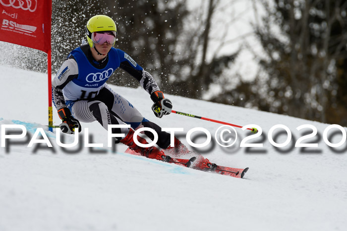 Bayerische Schülermeisterschaft Alpin Riesenslalom 25.01.2020