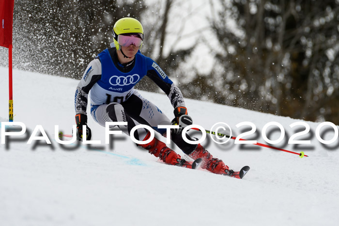 Bayerische Schülermeisterschaft Alpin Riesenslalom 25.01.2020