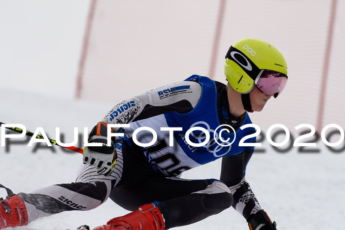 Bayerische Schülermeisterschaft Alpin Riesenslalom 25.01.2020