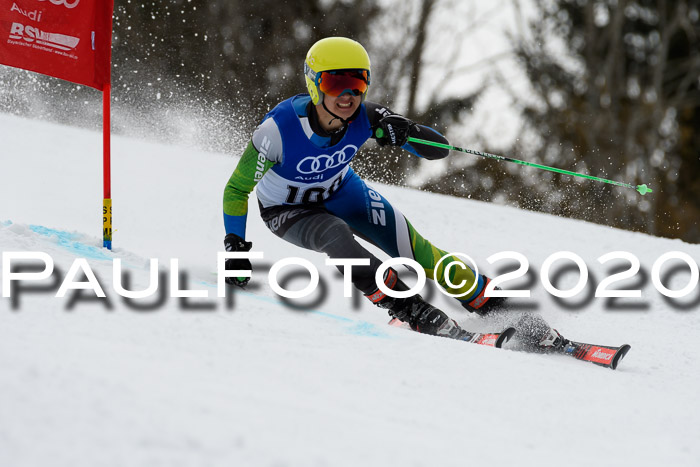 Bayerische Schülermeisterschaft Alpin Riesenslalom 25.01.2020