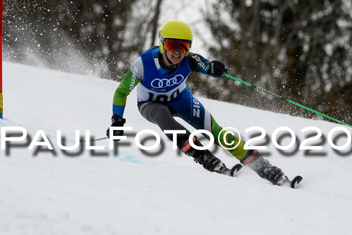 Bayerische Schülermeisterschaft Alpin Riesenslalom 25.01.2020