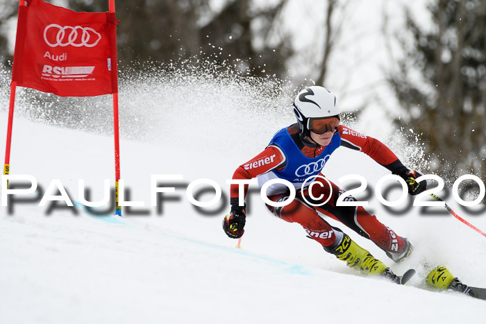 Bayerische Schülermeisterschaft Alpin Riesenslalom 25.01.2020