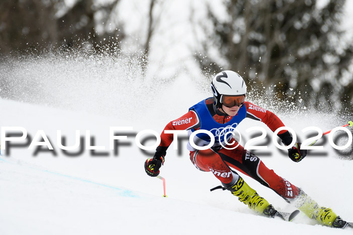 Bayerische Schülermeisterschaft Alpin Riesenslalom 25.01.2020