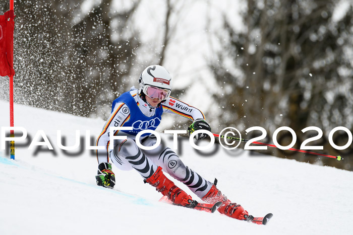 Bayerische Schülermeisterschaft Alpin Riesenslalom 25.01.2020