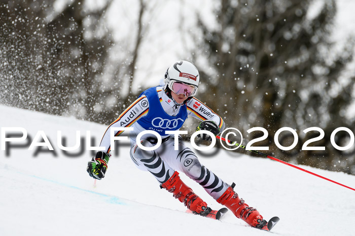 Bayerische Schülermeisterschaft Alpin Riesenslalom 25.01.2020