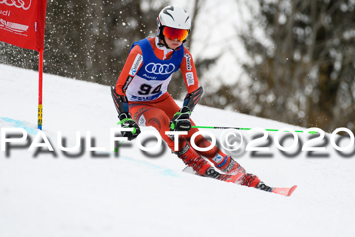 Bayerische Schülermeisterschaft Alpin Riesenslalom 25.01.2020