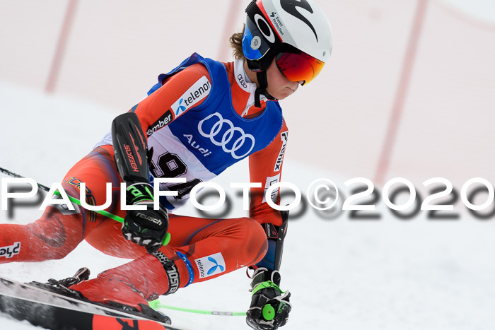 Bayerische Schülermeisterschaft Alpin Riesenslalom 25.01.2020