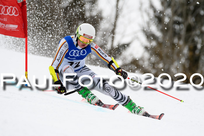 Bayerische Schülermeisterschaft Alpin Riesenslalom 25.01.2020