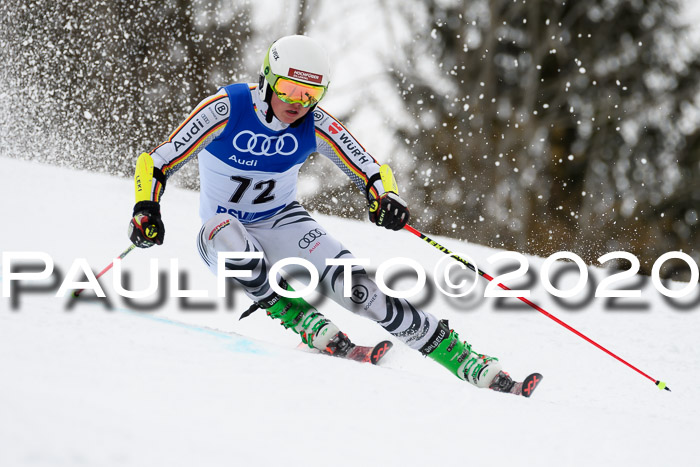 Bayerische Schülermeisterschaft Alpin Riesenslalom 25.01.2020