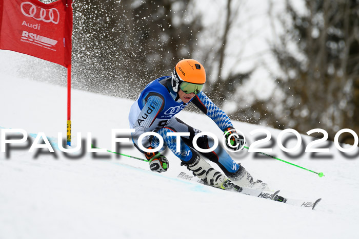 Bayerische Schülermeisterschaft Alpin Riesenslalom 25.01.2020