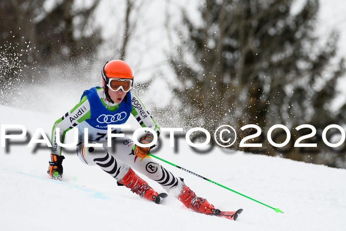 Bayerische Schülermeisterschaft Alpin Riesenslalom 25.01.2020