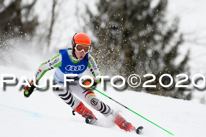 Bayerische Schülermeisterschaft Alpin Riesenslalom 25.01.2020