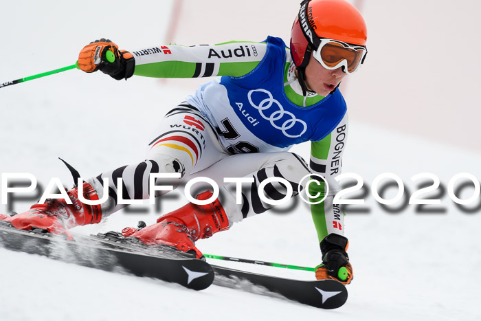 Bayerische Schülermeisterschaft Alpin Riesenslalom 25.01.2020