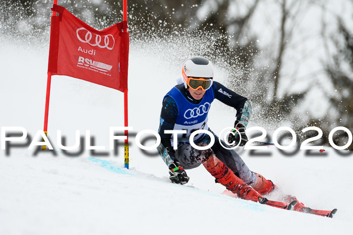 Bayerische Schülermeisterschaft Alpin Riesenslalom 25.01.2020