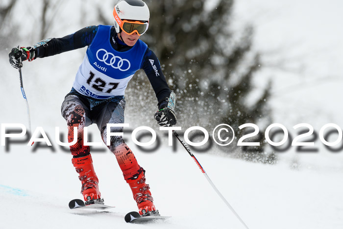 Bayerische Schülermeisterschaft Alpin Riesenslalom 25.01.2020