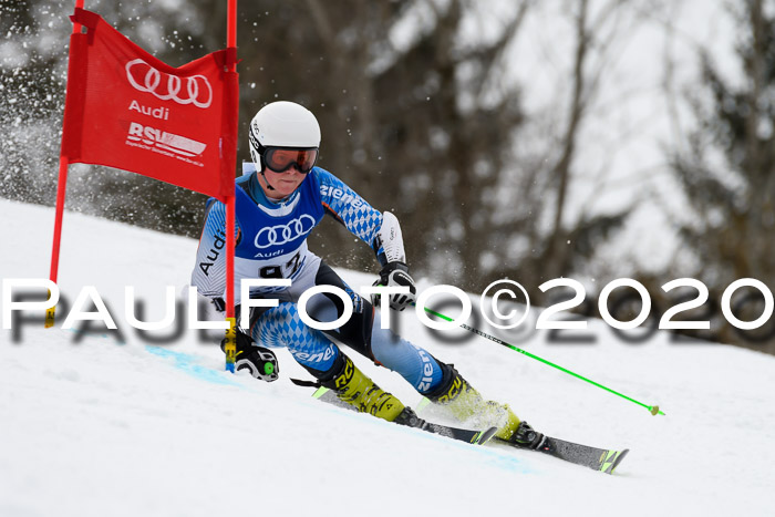 Bayerische Schülermeisterschaft Alpin Riesenslalom 25.01.2020