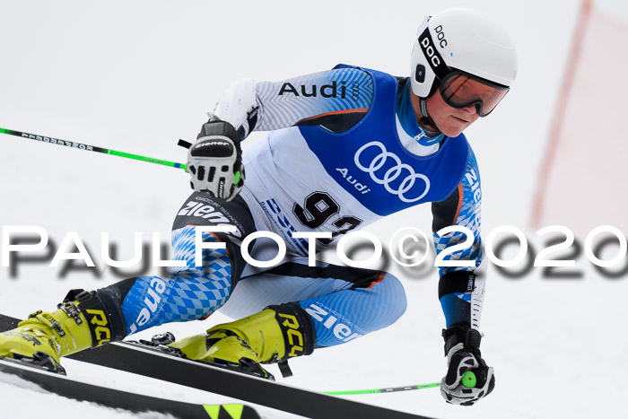 Bayerische Schülermeisterschaft Alpin Riesenslalom 25.01.2020