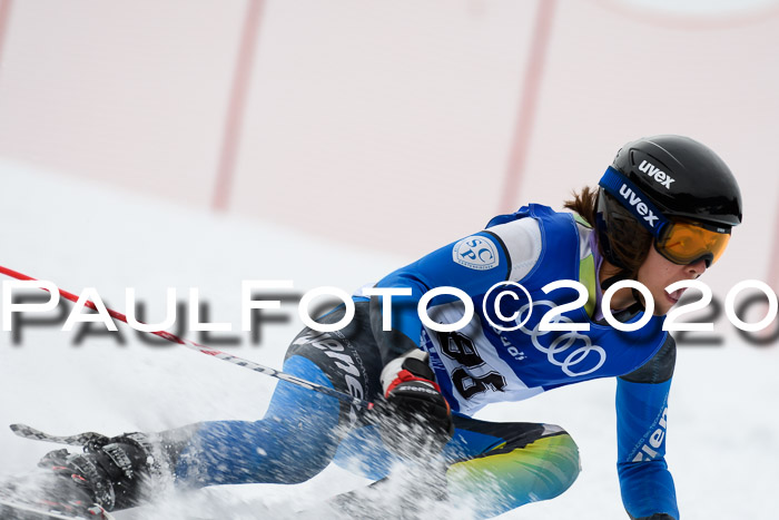 Bayerische Schülermeisterschaft Alpin Riesenslalom 25.01.2020