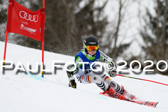 Bayerische Schülermeisterschaft Alpin Riesenslalom 25.01.2020