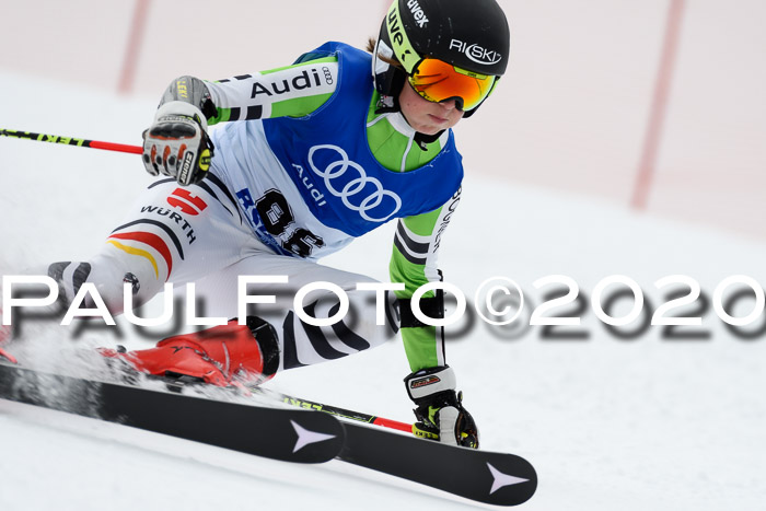 Bayerische Schülermeisterschaft Alpin Riesenslalom 25.01.2020