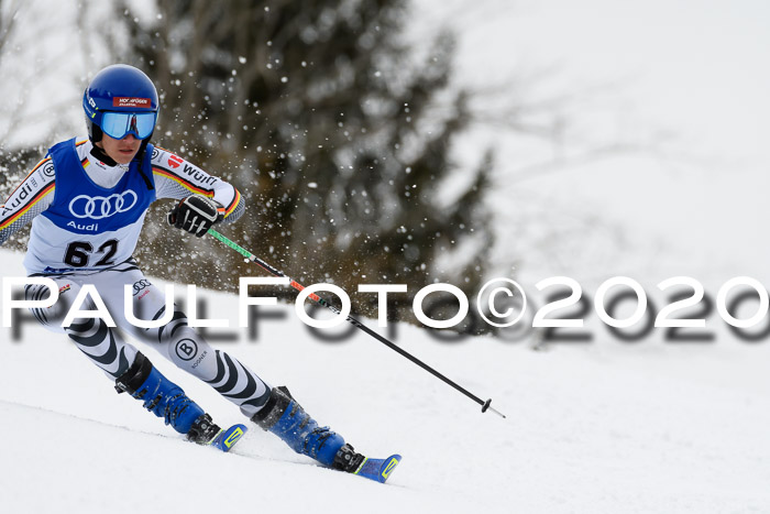 Bayerische Schülermeisterschaft Alpin Riesenslalom 25.01.2020