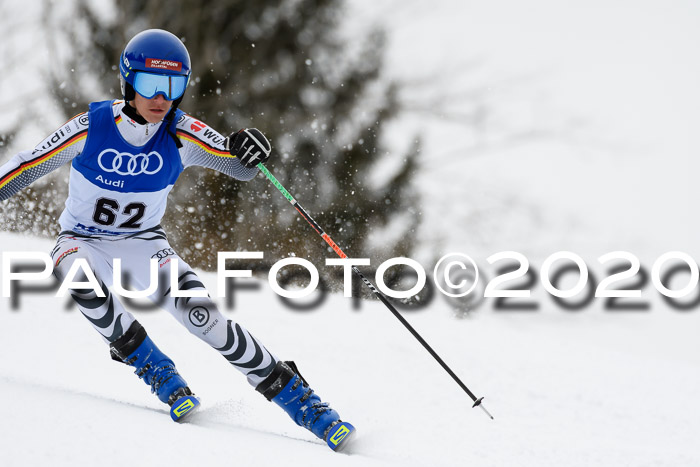 Bayerische Schülermeisterschaft Alpin Riesenslalom 25.01.2020