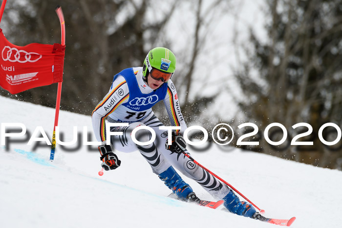 Bayerische Schülermeisterschaft Alpin Riesenslalom 25.01.2020