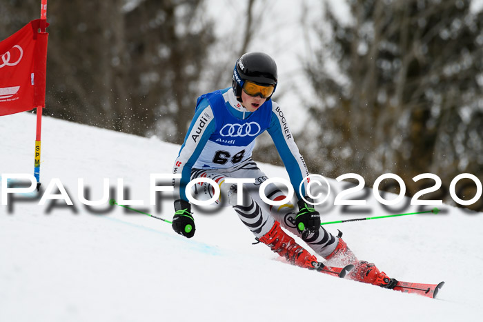 Bayerische Schülermeisterschaft Alpin Riesenslalom 25.01.2020