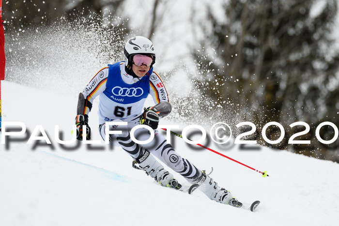 Bayerische Schülermeisterschaft Alpin Riesenslalom 25.01.2020