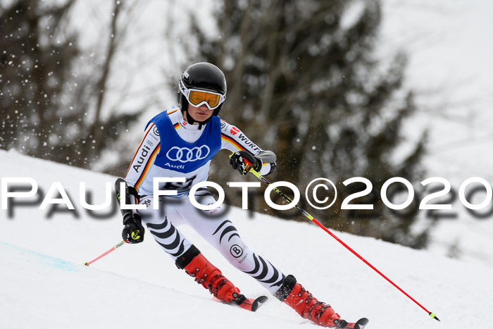 Bayerische Schülermeisterschaft Alpin Riesenslalom 25.01.2020