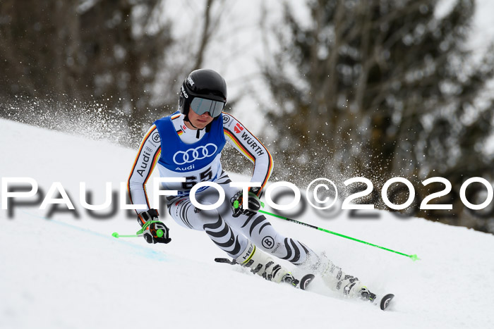 Bayerische Schülermeisterschaft Alpin Riesenslalom 25.01.2020