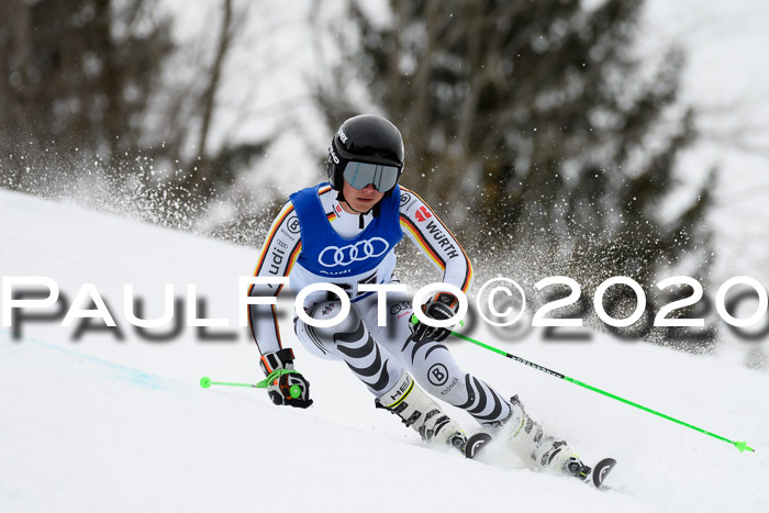 Bayerische Schülermeisterschaft Alpin Riesenslalom 25.01.2020