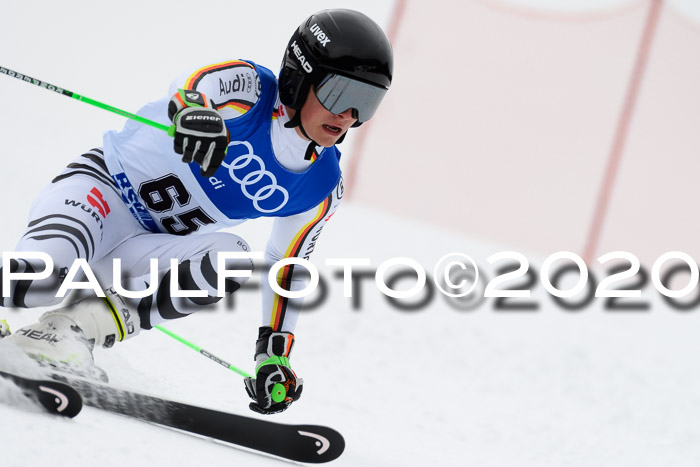 Bayerische Schülermeisterschaft Alpin Riesenslalom 25.01.2020