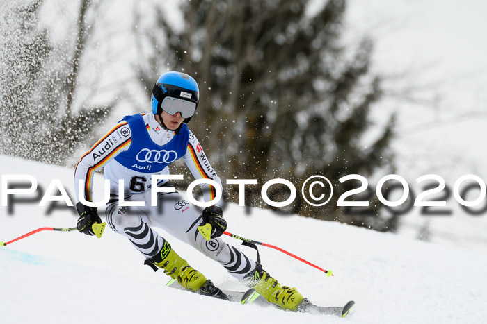 Bayerische Schülermeisterschaft Alpin Riesenslalom 25.01.2020